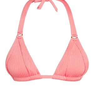 Monday Swimwear Guava Rib Morocco Bikini Top